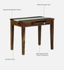 Amalfi Sheesham Wood Writing Table In Provincial Teak Finish