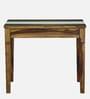 Amalfi Sheesham Wood Writing Table In Provincial Teak Finish
