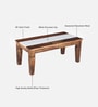 Amalfi Sheesham Wood Writing Table In Provincial Teak Finish With Porcelain Top Amalfi Sheesham Wood Writing Table In Provincial Teak Finish With Porcelain Top