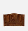 Amalfi Sheesham Wood King Size Bed In Scratch Resistant Provincial Teak Finish With Box Storage