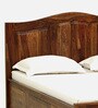 Amalfi Sheesham Wood King Size Bed In Scratch Resistant Provincial Teak Finish With Box Storage