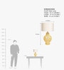 Yellow Amalfi Table Lamp