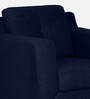 Amanda Velvet 1 Seater Sofa In Royal Blue Colour