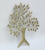 Iron Amara Gold Multicolour Floral Wall Art