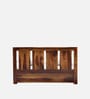 Amarillo Sheesham Wood King Size Bed In Scratch Resistant Provincial Teak Finish With Box Storage