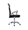 Amaze Breathable Mesh Medium Back Ergonomic Chair In Black Colour