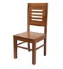 Amaze Dining Chair Solid Wood Dining Chair In Teak Finish (Set Of 4)
