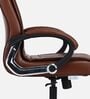 Amaze Leatherette Executive Chair In Tan Colour