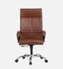 Amaze Leatherette Executive Chair In Tan Colour