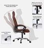 Amaze Leatherette Executive Chair In Tan Colour