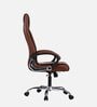 Amaze Leatherette Executive Chair In Tan Colour