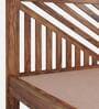 Amaze Sheesham Wood King Size Bed in Teak Finish