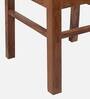 Amaze Solid Wood Dining Chair In Teak Finish Set Of 2