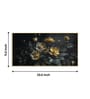 Amazing Flower Blooming Glass Finish Horizontal Wall Art