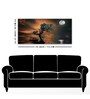 Amazing Tree Under The Moonlight Premium Wall Painting