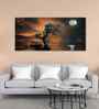 Amazing Tree Under The Moonlight Premium Wall Painting