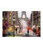 Amazing View Of Paris Self Adhesive Wall Poster for Home Decor(Vinyl, 24 x 36 Inch)
