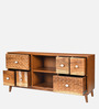 Amazon Solid Wood TV Console in Teak Finish