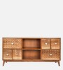 Amazon Solid Wood TV Console in Teak Finish