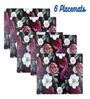 Ambbi (12 x 18) Multicolour Polyester (Set of 6) Placemats