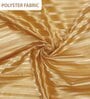 Beige PVC Solid 7ft Blackout Eyelet Shower Curtain
