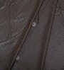 Brown PVC Solid 7ft Blackout Eyelet Shower Curtain