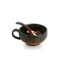 Amber & Teal 300ml (Set of 4) Ceramic Soup Bowl with Spoon