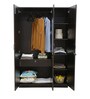 Amber 3 Door Wardrobe in Wenge Finish
