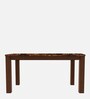 Amber 6 Seater Dining Table in Cappuccino Colour
