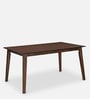 Amber 6 Seater Dining Table in Wenge Finish Amber 6 Seater Dining Table in Wenge Finish