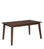 Amber 6 Seater Dining Table in Wenge Finish Amber 6 Seater Dining Table in Wenge Finish