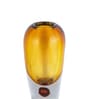 Amber Cased Luxe Glass Vase