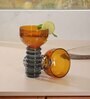 Amber Eclipse Cocktail Glass (Pack Of 2)