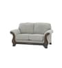 Amber Fabric 2 Seater Sofa In Grey Color