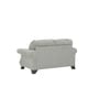 Amber Fabric 2 Seater Sofa In Grey Color