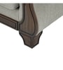 Amber Fabric 2 Seater Sofa In Grey Color