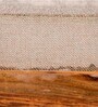 Amber Foot Stool Set Of 2 In Jute Beige Colour