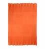 Orange Premium Blended Wool 67x51 Inches Sofa Throw
