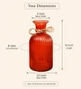 Amber Haven Decorative Vase
