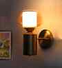 Amber Kachori Glass  Wall Sconce