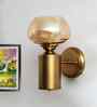 Amber Kachori Glass  Wall Sconce