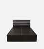 Amber Queen Size Bed in Wenge Finish with Box Storage