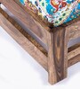 Amber Sheesham Wood Foot Stool in Multi Colour