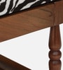 Amber Solid Wood Shoe Rack In White Colour