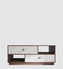 Ambra Coffee Table In Columbian Walnut & Cold White Finish