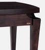Ambrose Solid Wood End Table In Brown Finish