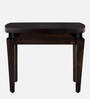 Ambrose Solid Wood End Table In Brown Finish