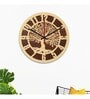 Amenhotep Engineered Wood Grey Wall Clock
