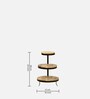 Amerado Solid Wood End Table In Natural Finish
