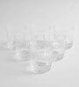 America 300ml Transparent Glass (Set of 6) Whiskey Glasses